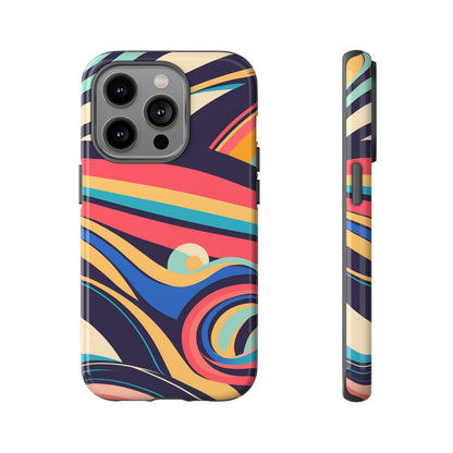 Retro Wave Swirl