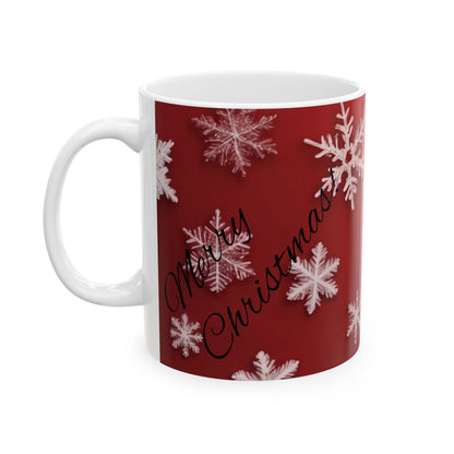 Donald Christmas Mug Ceramic, (11oz, 15oz)